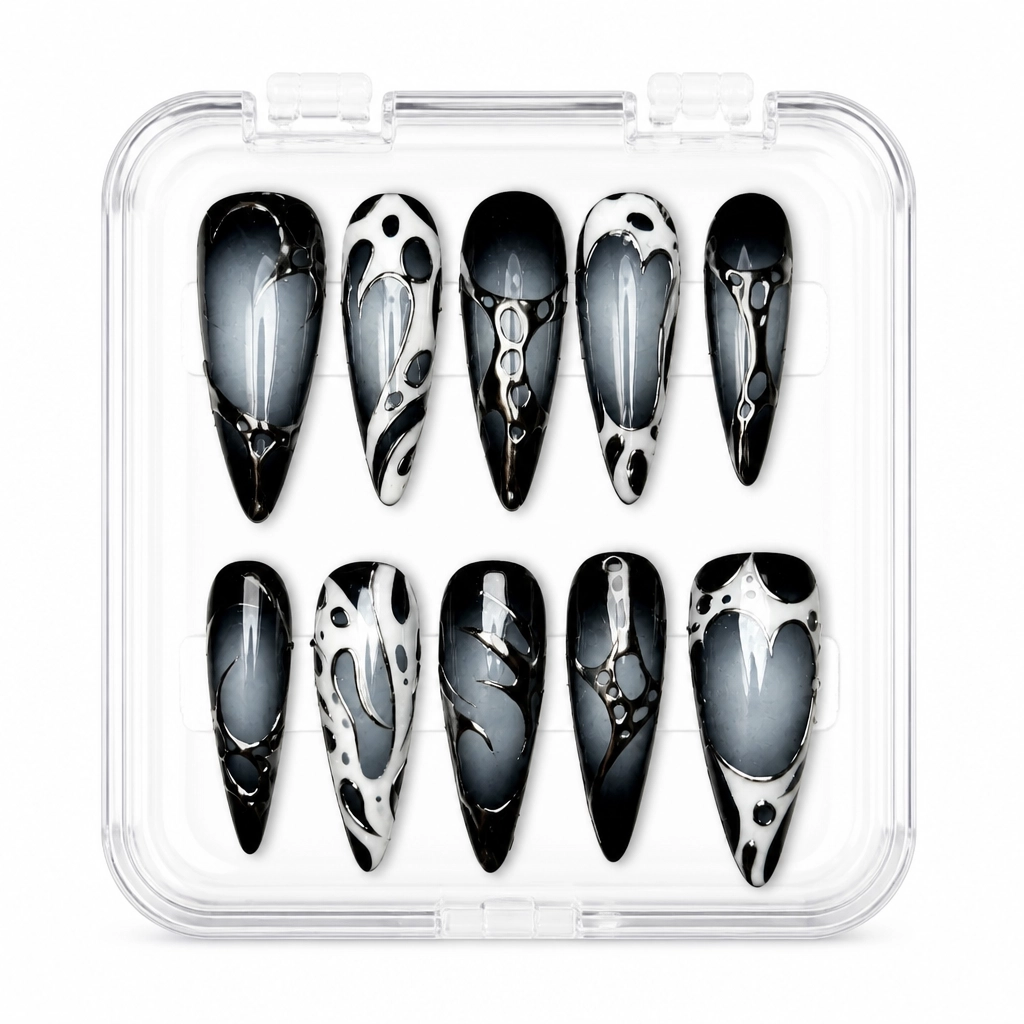 Press-on Nails Wholesale $9.90 Obsidian Luxe by Yabe Vietnam