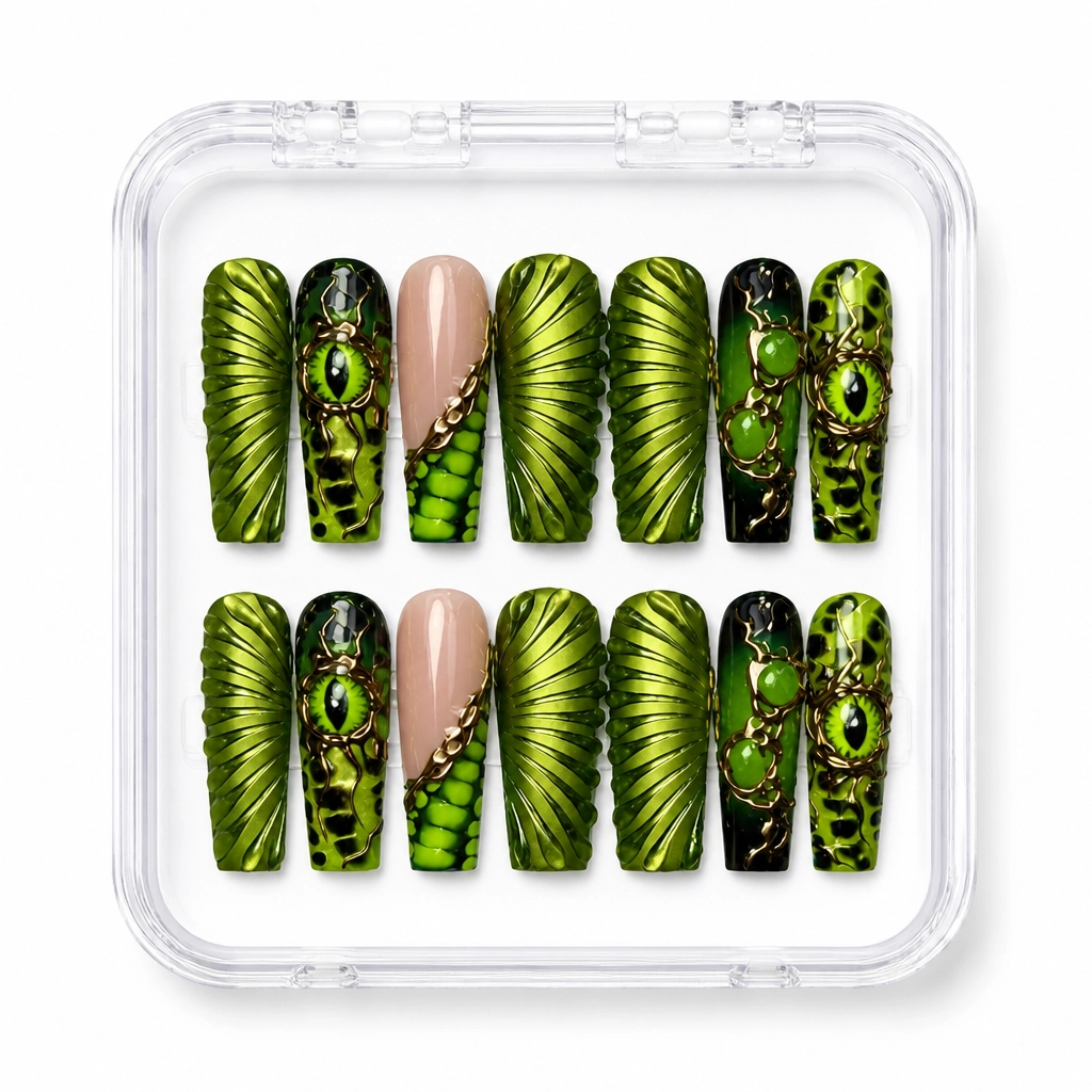 Press-on Nails Wholesale $9.90 Venom Luxe by Yabe Vietnam
