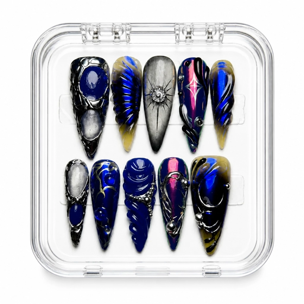 Press-on Nails Wholesale $9.90 Cosmic Luxe by Yabe Vietnam