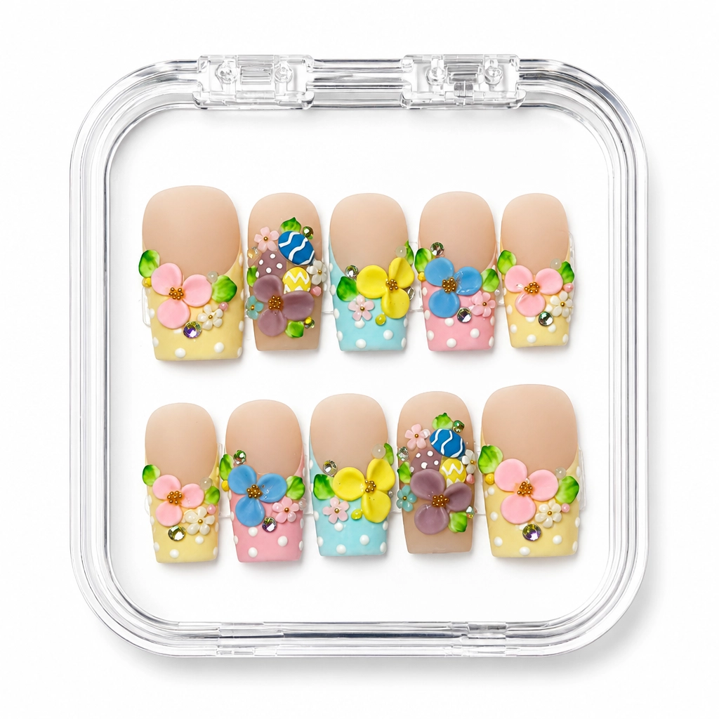 Press-on Nails Wholesale $9.90 Blossom Luxe by Yabe Vietnam
