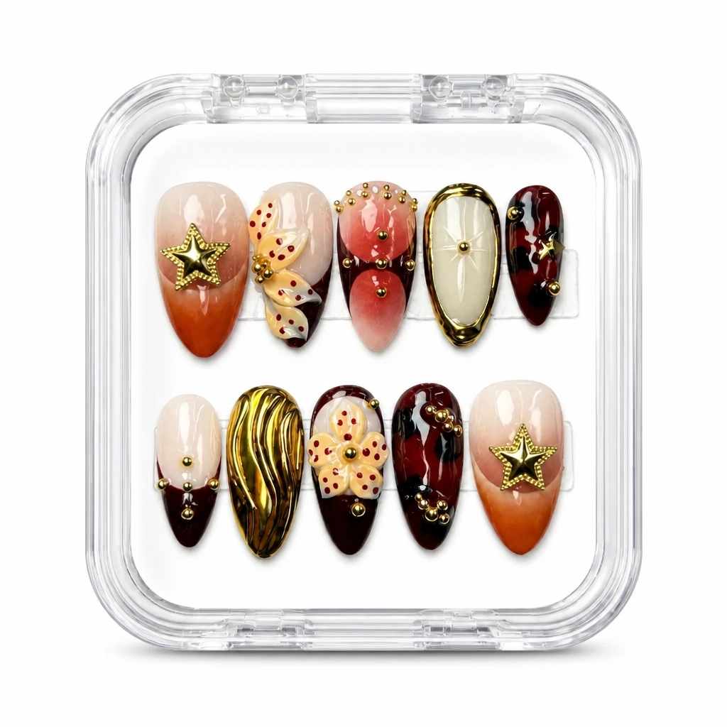 Press-on Nails Wholesale $9.90 Celestial Gleam by Yabe Vietnam