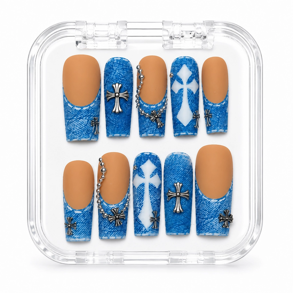 Press-on Nails Wholesale $9.90 Celestial Charm by Yabe Vietnam