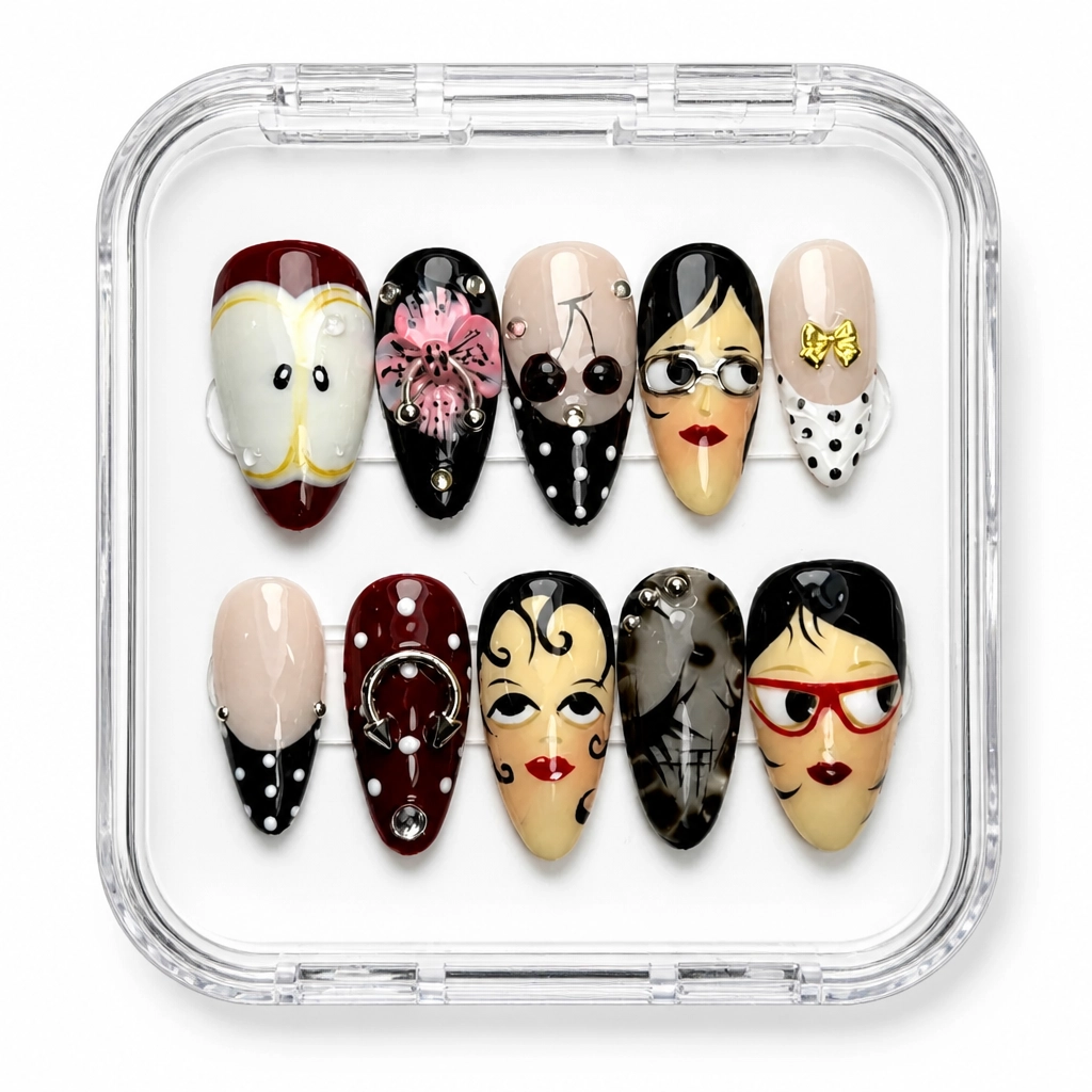 Press-on Nails Wholesale $9.90 Chic Geometry by Yabe Vietnam