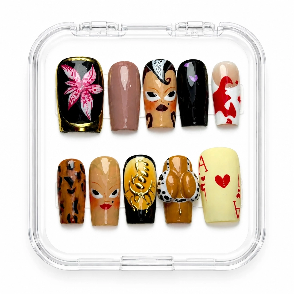 Press-on Nails Wholesale $9.90 Artistic Luxe by Yabe Vietnam