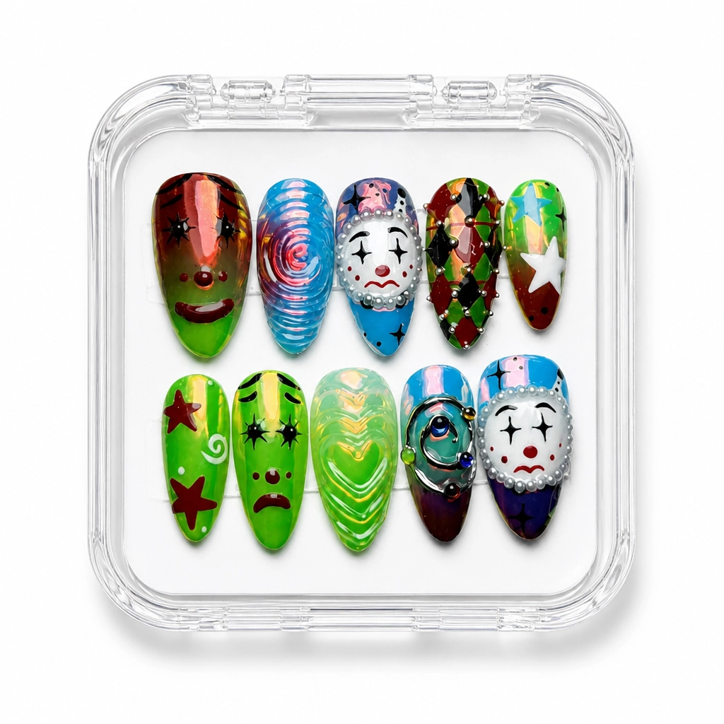 Press-on Nails Wholesale $9.90 Mosaic Radiance by Yabe Vietnam