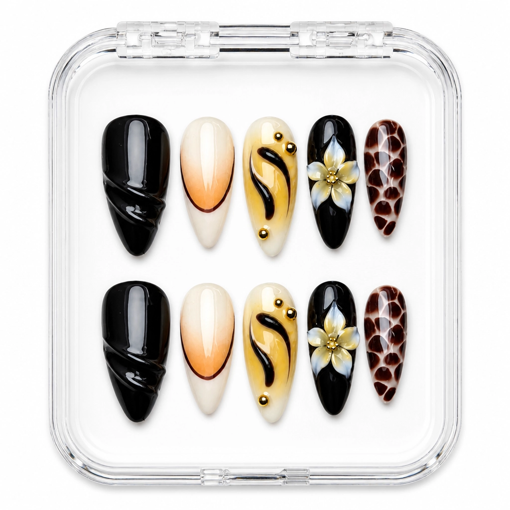 Press-on Nails Wholesale $9.90 Chic Leopard Luxe by Yabe Vietnam