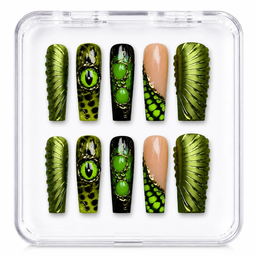 Press-on Nails Wholesale $9.90 Venomous Luxe by Yabe Vietnam