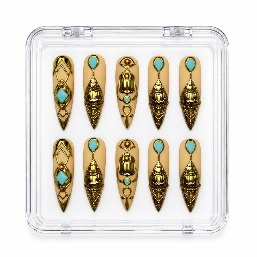 Press-on Nails Wholesale $9.90 Celestial Glam by Yabe Vietnam