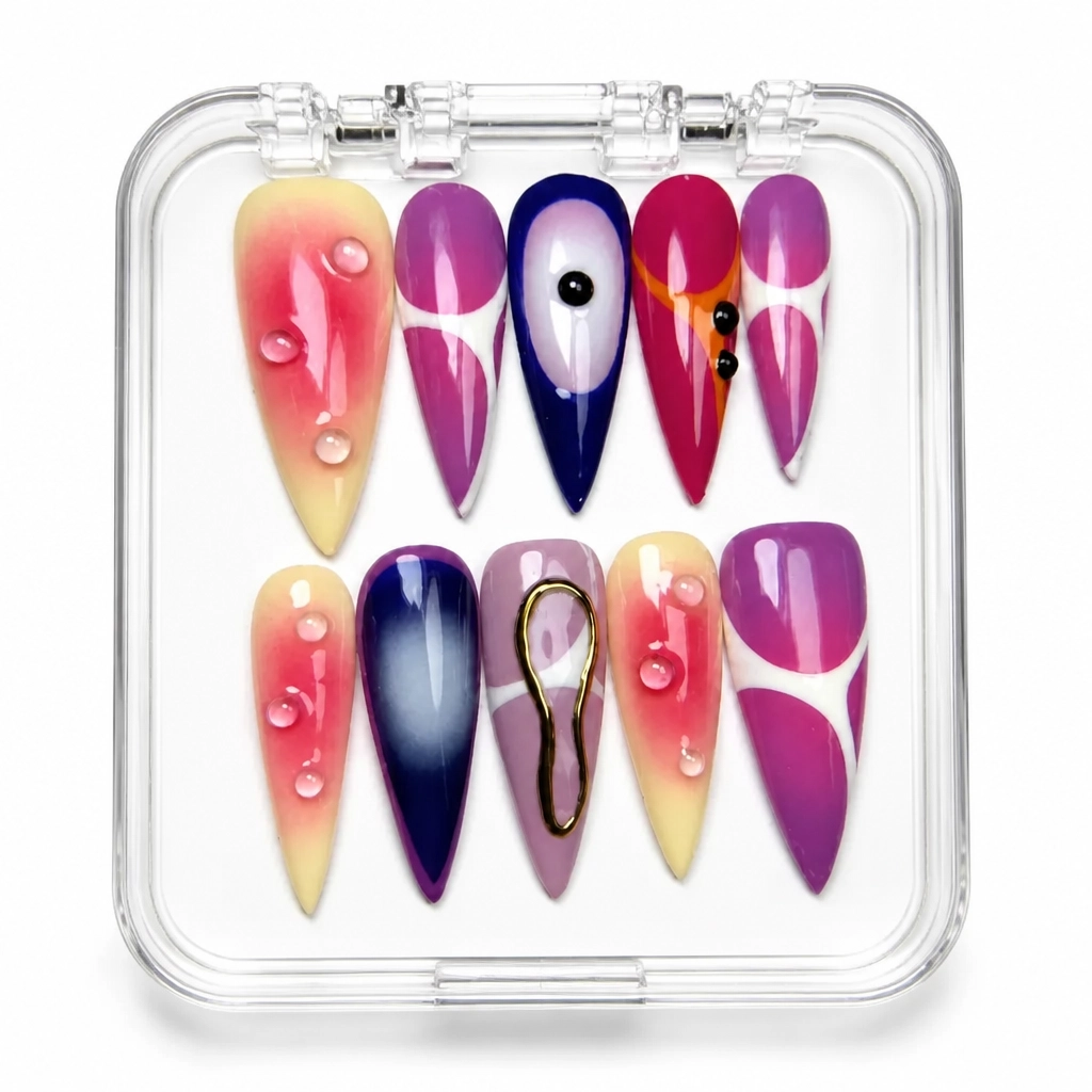 Press-on Nails Wholesale $9.90 Ombre Opulence by Yabe Vietnam
