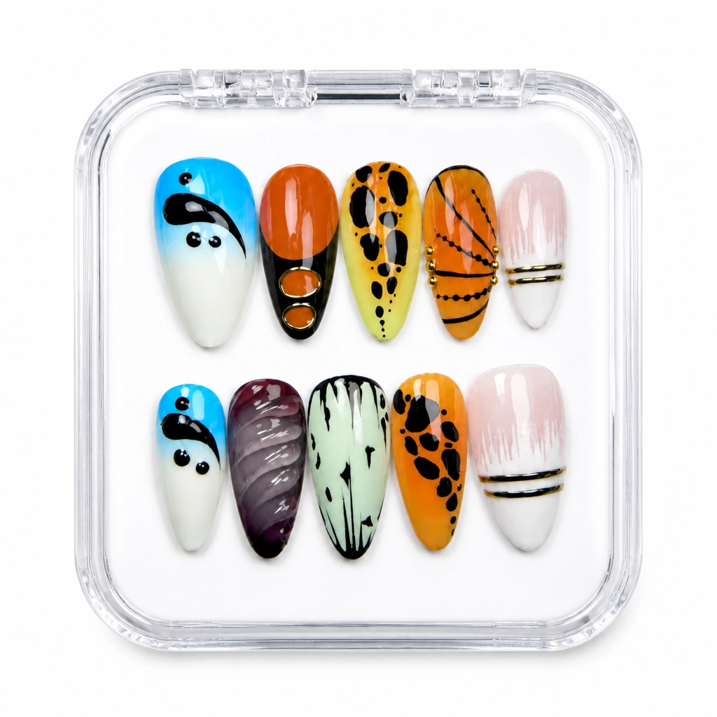 Press-on Nails Wholesale $9.90 Savanna Glam by Yabe Vietnam