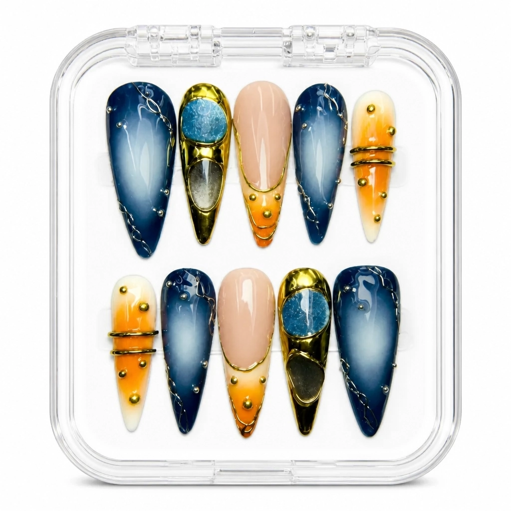 Press-on Nails Wholesale $9.90 Midnight Luxe by Yabe Vietnam
