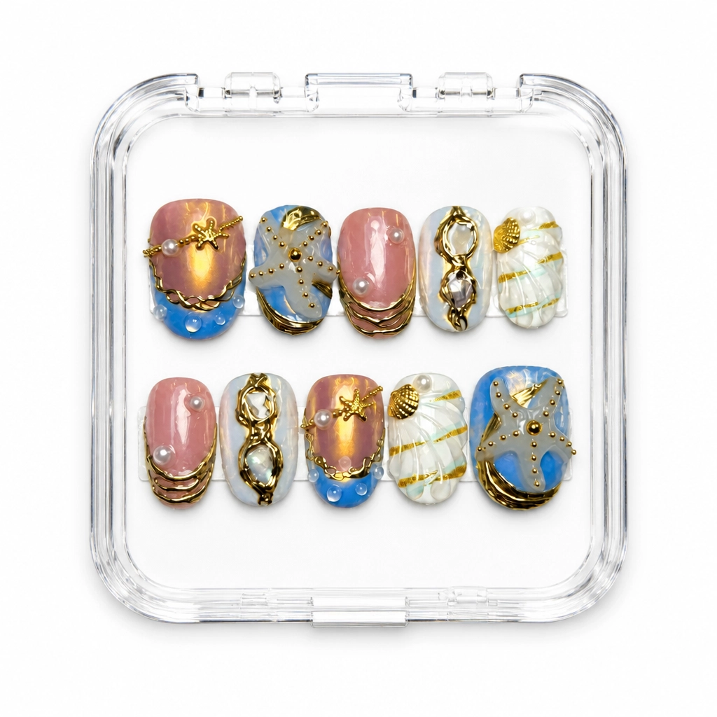 Press-on Nails Wholesale $9.90 Celestial Luxe by Yabe Vietnam