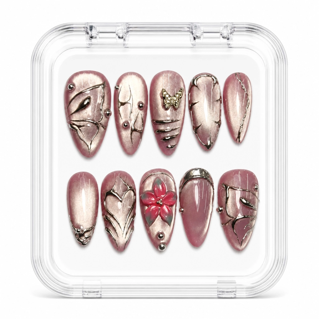 Press-on Nails Wholesale $9.90 Mauve Luxe by Yabe Vietnam