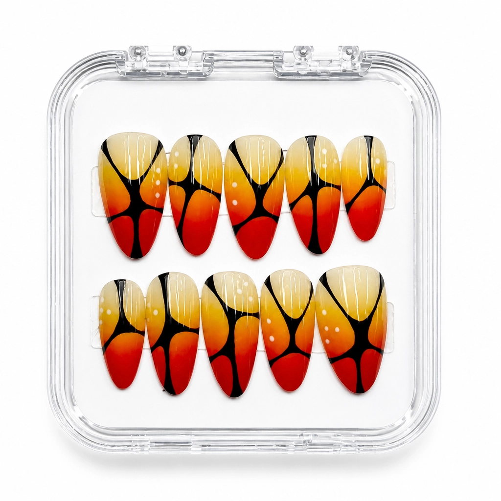 Press-on Nails Wholesale $9.90 Golden Glimmer by Yabe Vietnam