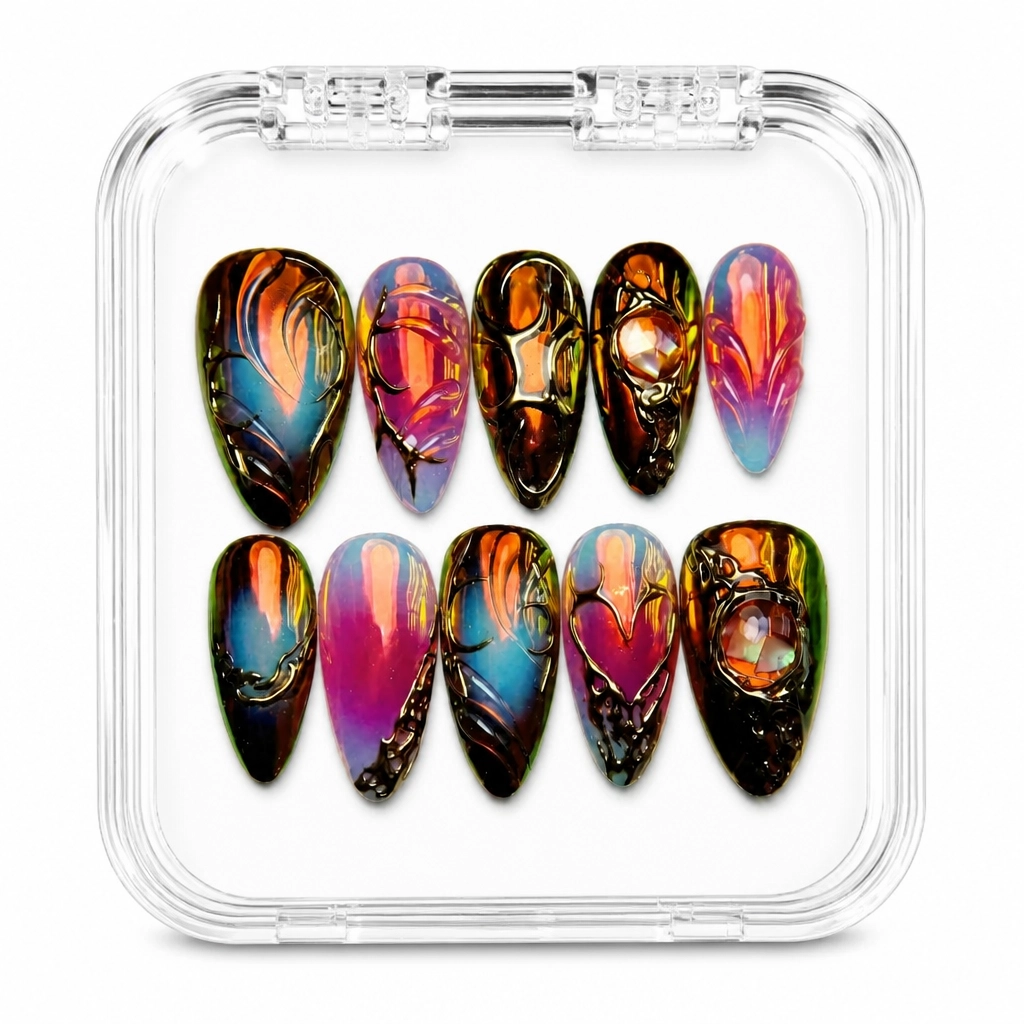 Press-on Nails Wholesale $9.90 Cosmic Luxe by Yabe Vietnam