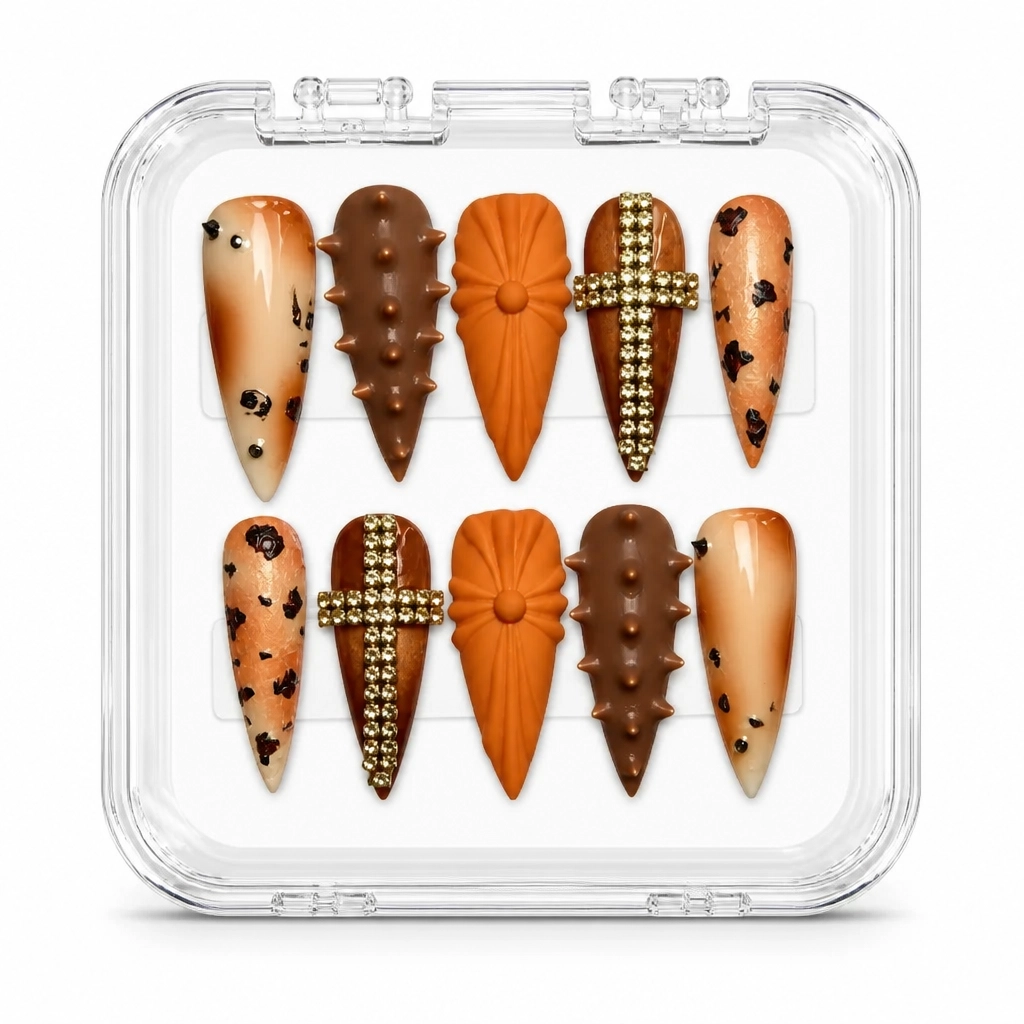 Press-on Nails Wholesale $9.90 Gothic Rebel by Yabe Vietnam