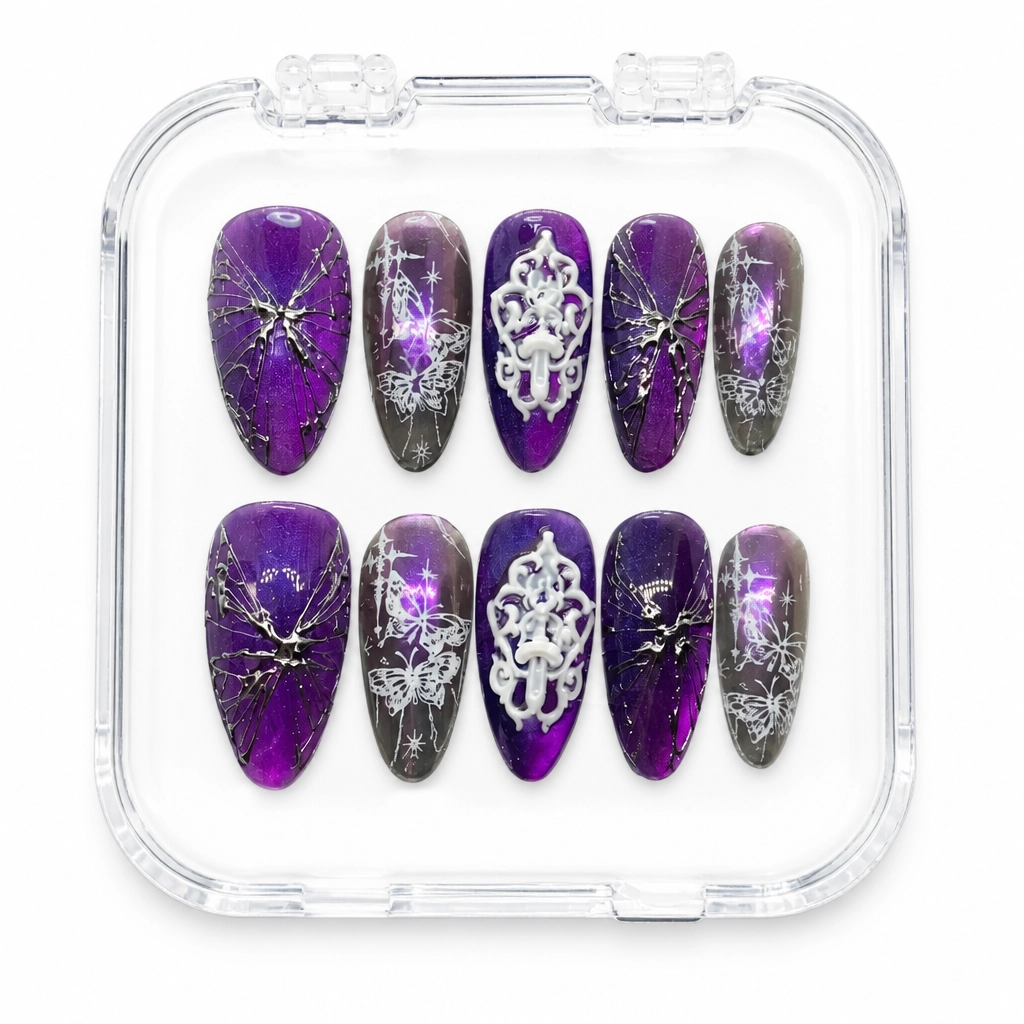 Press-on Nails Wholesale $9.90 Mystic Majesty by Yabe Vietnam
