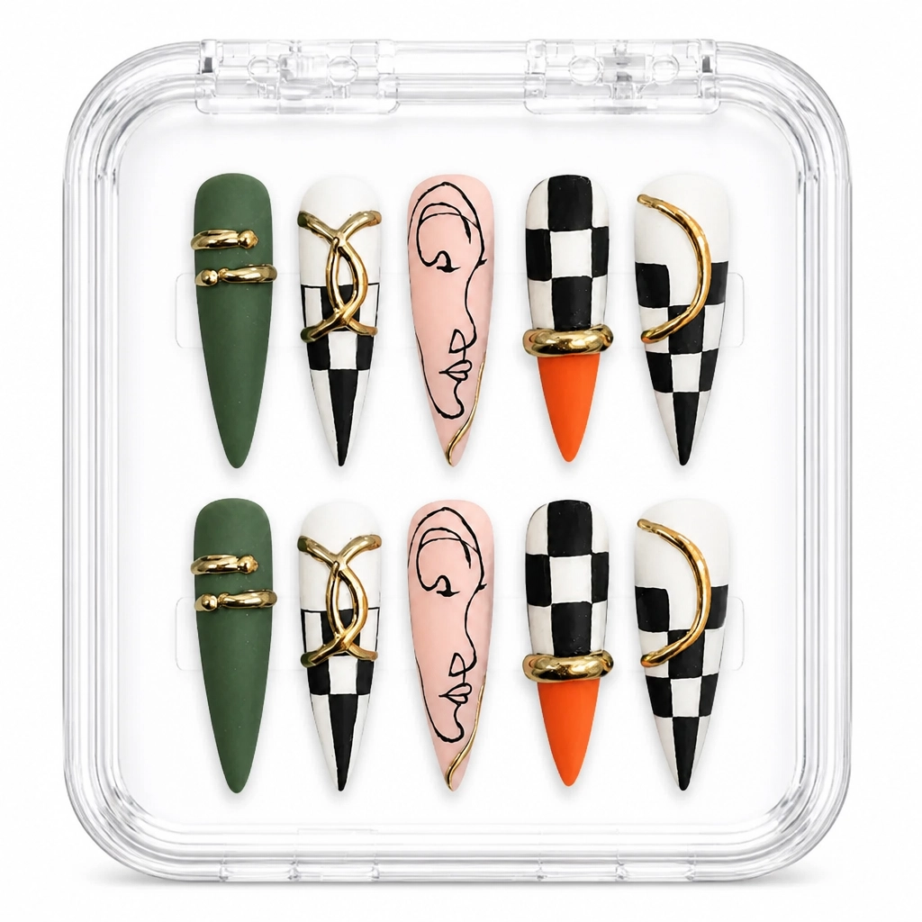 Press-on Nails Wholesale $9.90 Artisan Chic by Yabe Vietnam