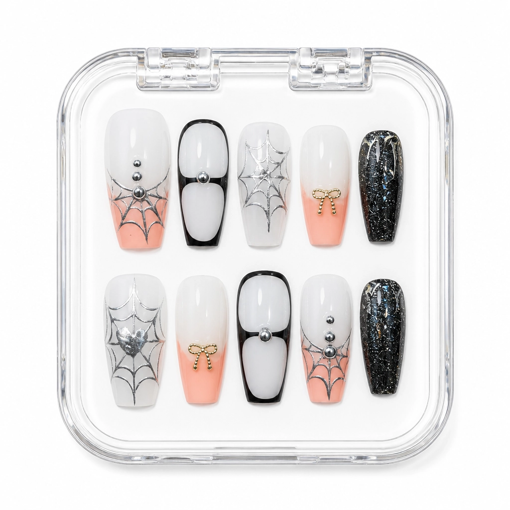 Press-on Nails Wholesale $9.90 Geometric Blossom by Yabe Vietnam