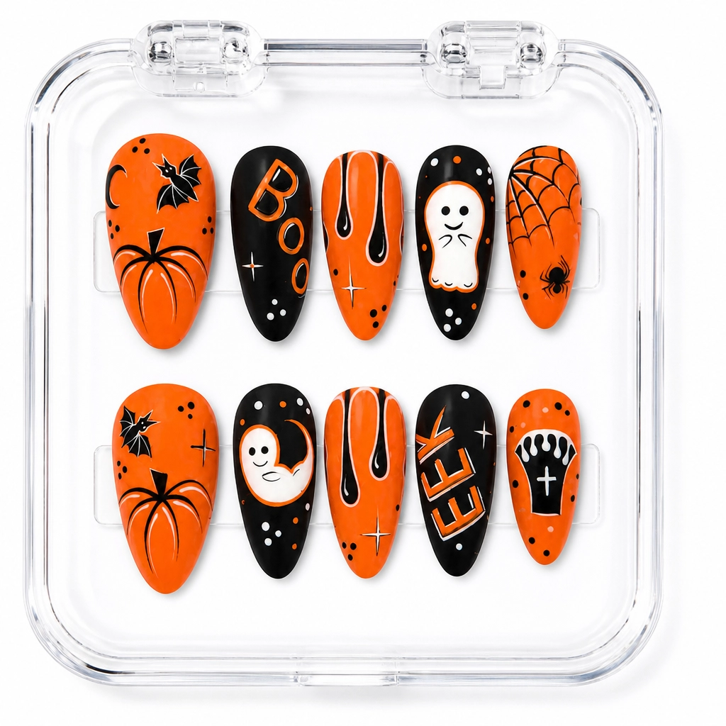 Press-on Nails Wholesale $9.90 Haunting Delight by Yabe Vietnam