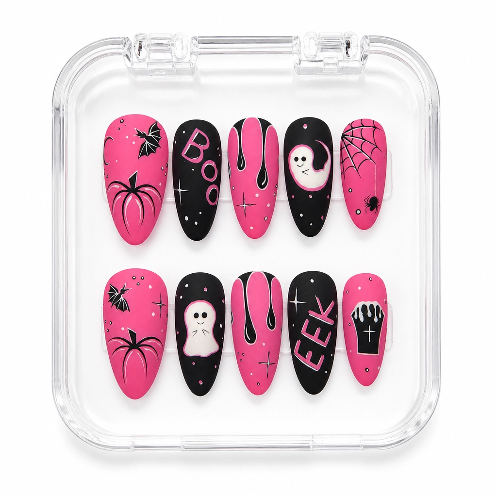 Press-on Nails Wholesale $9.90 Spooky Chic by Yabe Vietnam