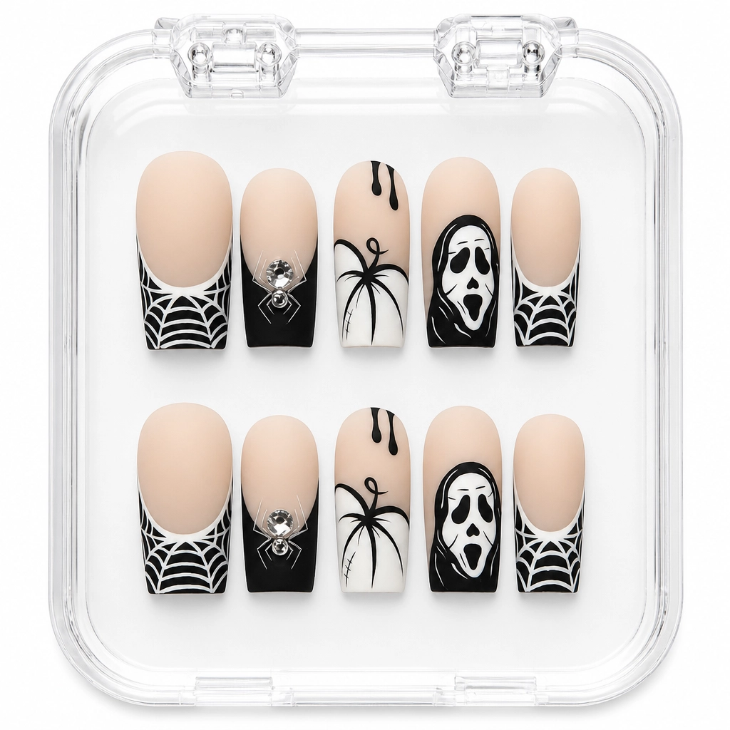 Press-on Nails Wholesale $9.90 Haunting Glamour by Yabe Vietnam