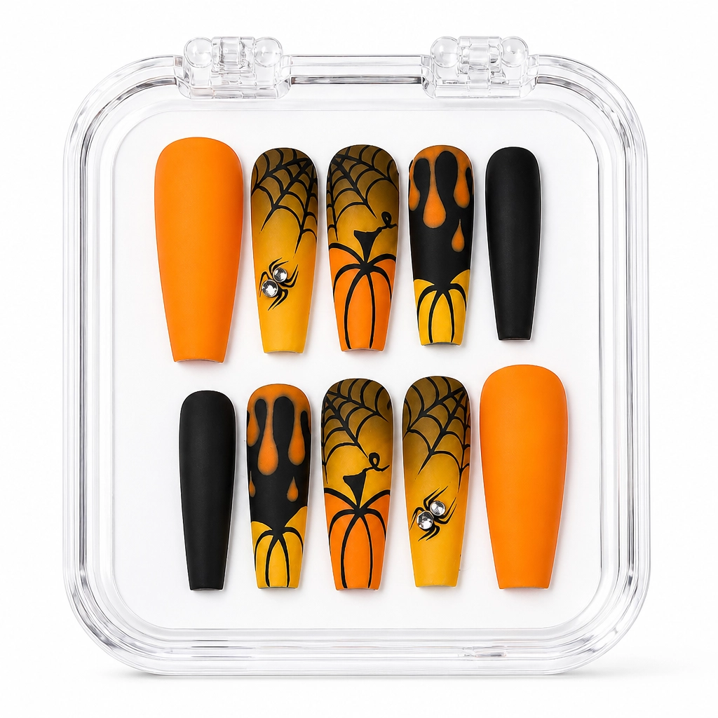Press-on Nails Wholesale $9.90 Spiderweb Glam by Yabe Vietnam