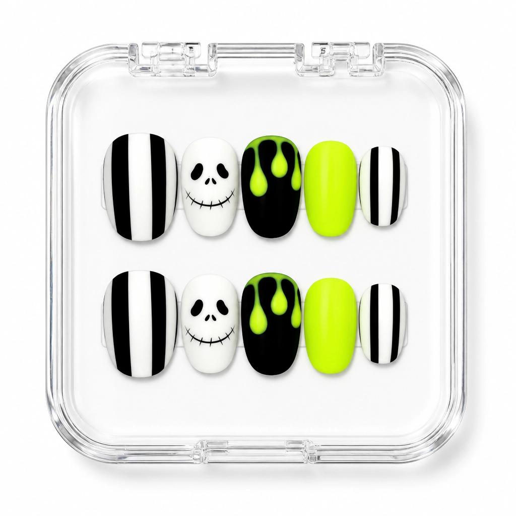 Press-on Nails Wholesale $9.90 Azure Mirage by Yabe Vietnam