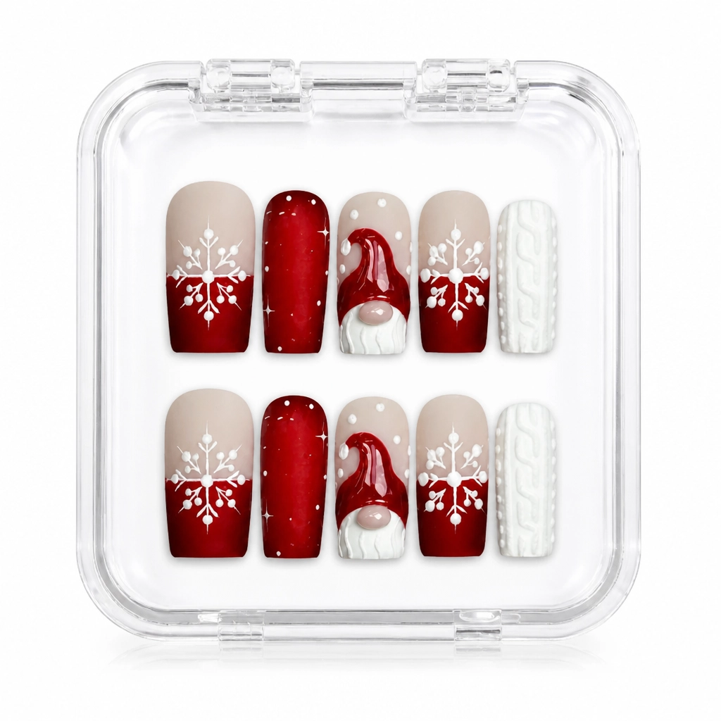 Press-on Nails Wholesale $9.90 Gnome Cheer by Yabe Vietnam