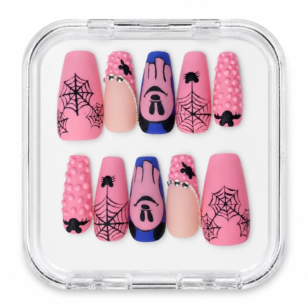 Press-on Nails Wholesale $9.90 Webbed Whimsy by Yabe Vietnam