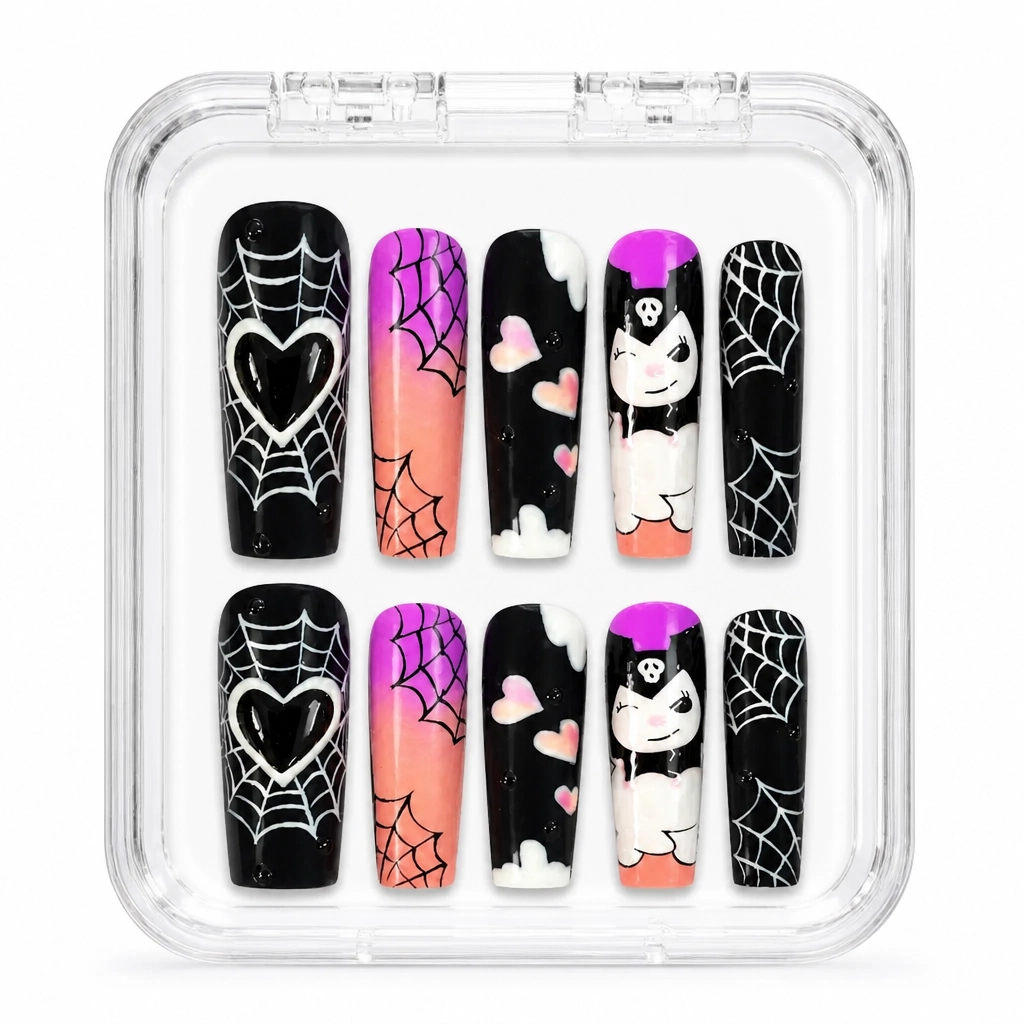 Press-on Nails Wholesale $9.90 Haunted Affection by Yabe Vietnam