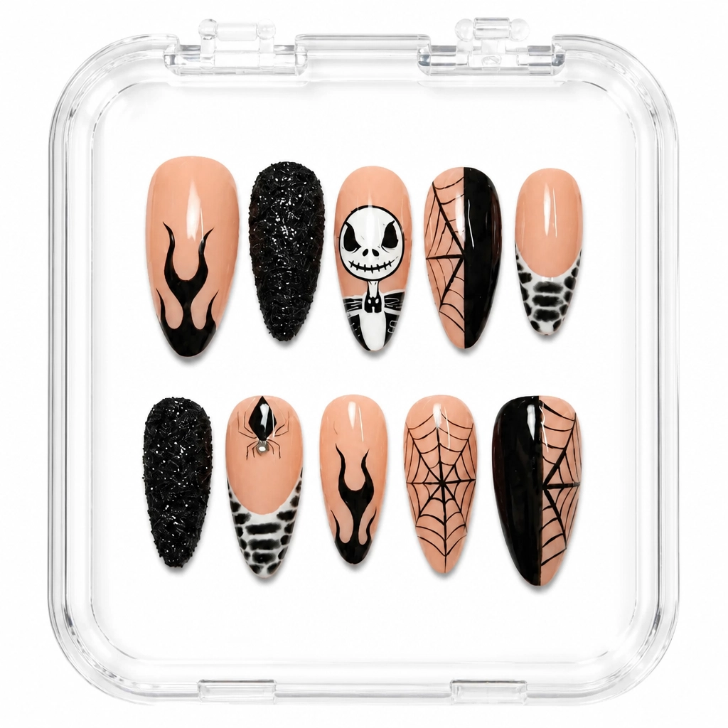 Press-on Nails Wholesale $9.90 Spiderweb Serenade by Yabe Vietnam