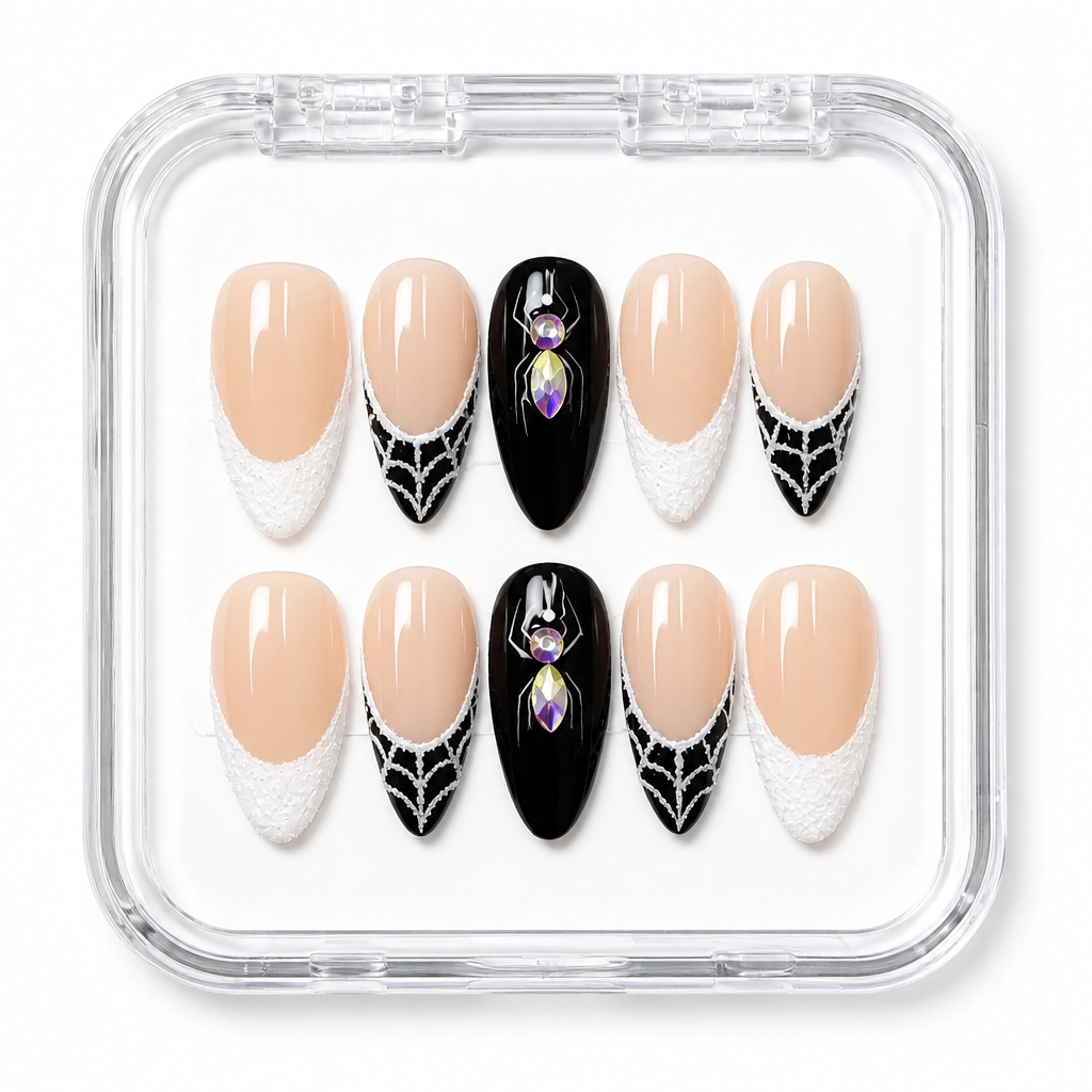 Press-on Nails Wholesale $9.90 Midnight Elegance by Yabe Vietnam