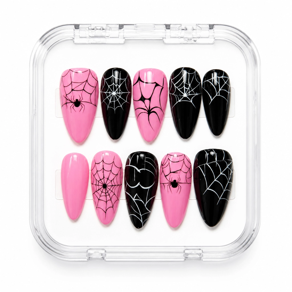 Press-on Nails Wholesale $9.90 Web of Elegance by Yabe Vietnam