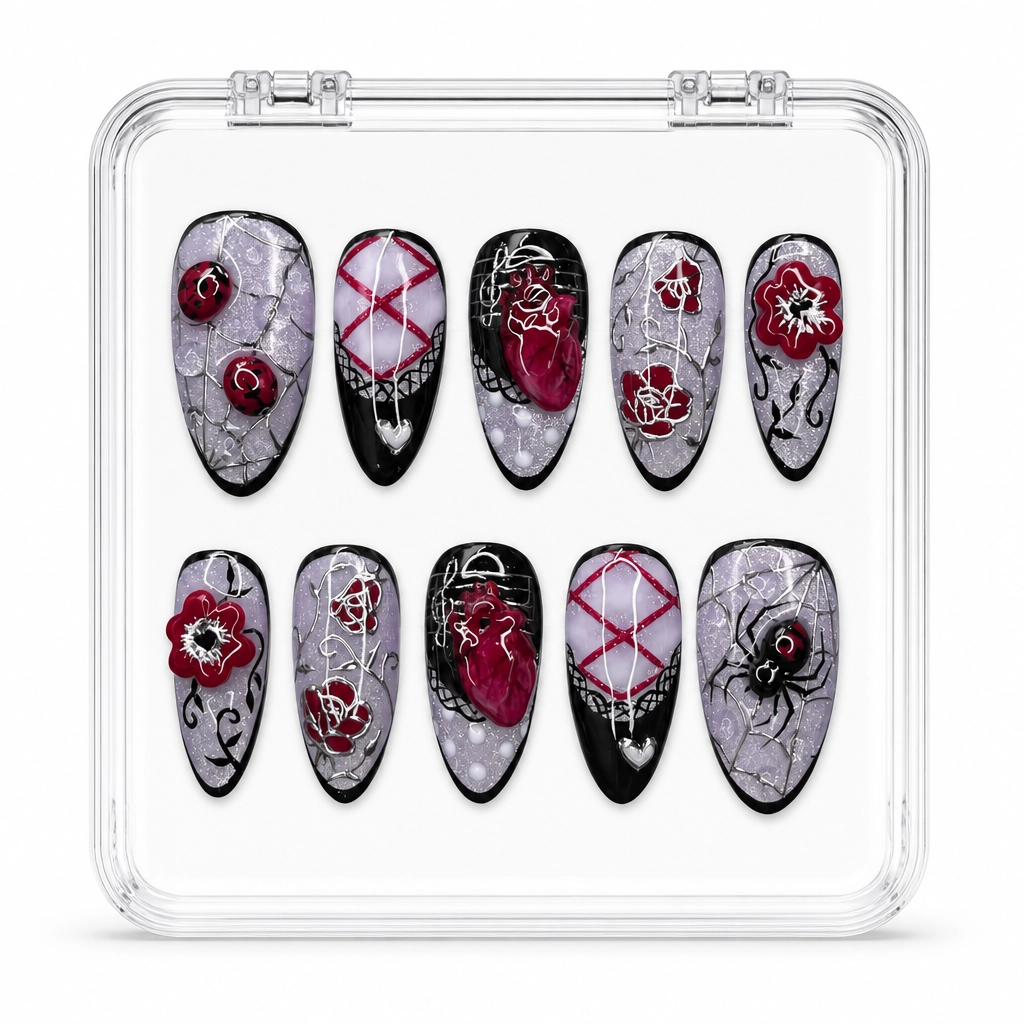 Press-on Nails Wholesale $9.90 Celestial Bloom by Yabe Vietnam