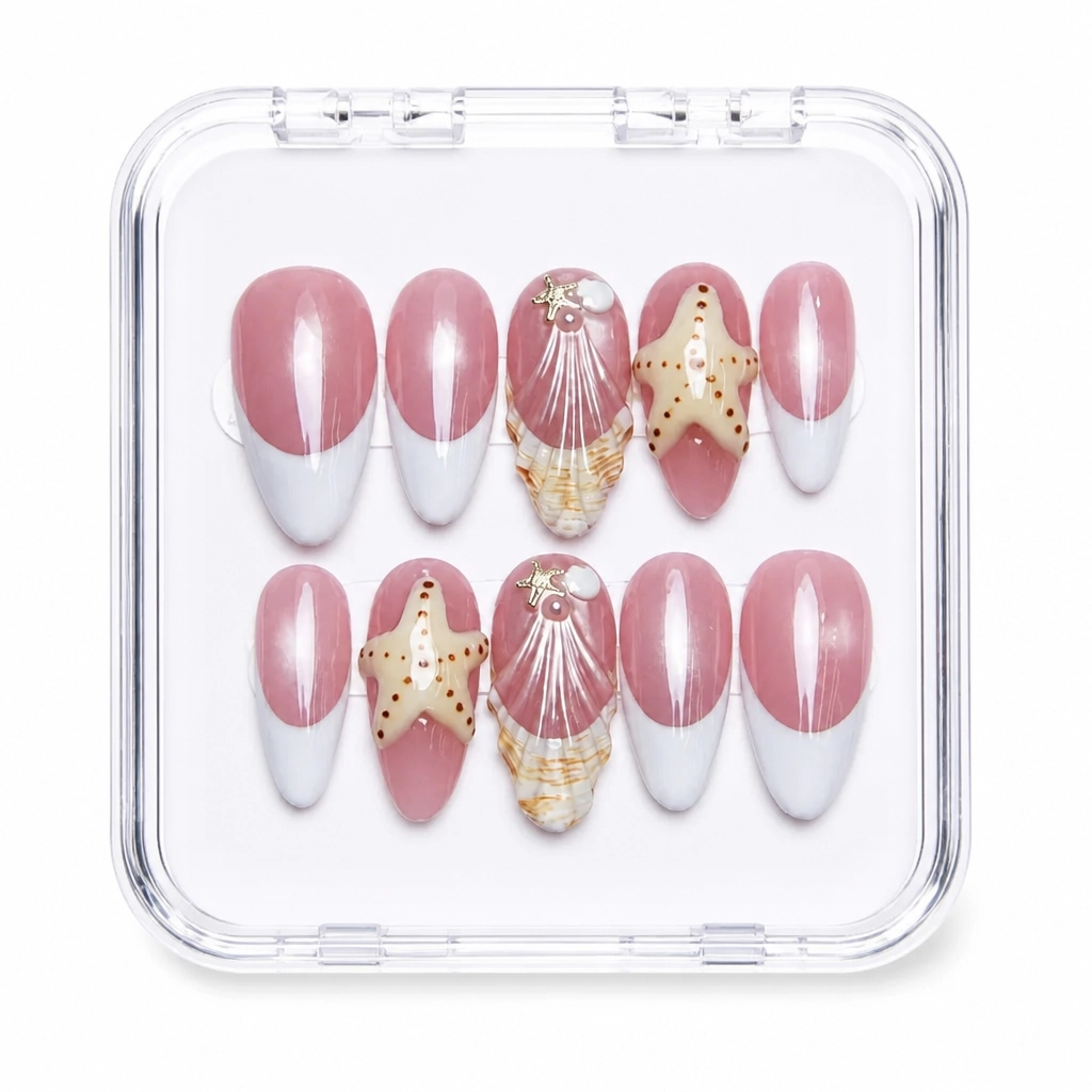 Press-on Nails Wholesale $9.90 Dusty Rose Elegance by Yabe Vietnam