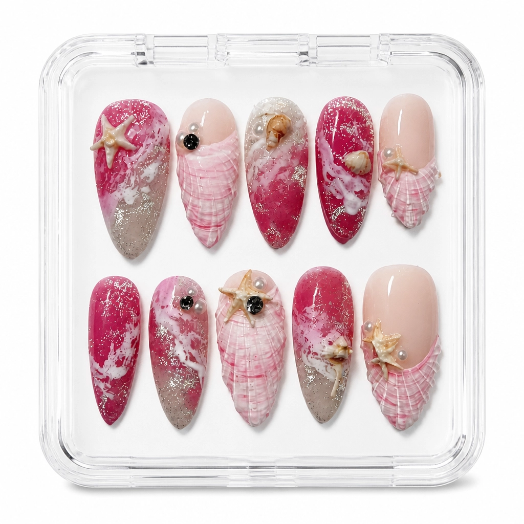 Press-on Nails Wholesale $9.90 Velvet Bloom by Yabe Vietnam