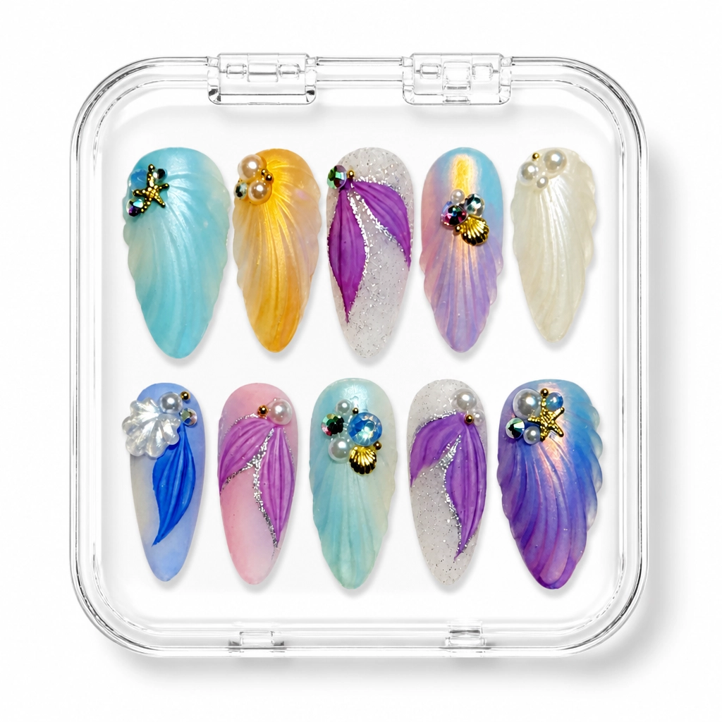 Press-on Nails Wholesale $9.90 Celestial Glam by Yabe Vietnam