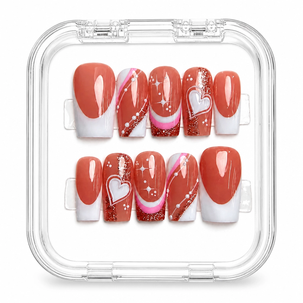 Press-on Nails Wholesale $9.90 Cupid's Charm by Yabe Vietnam