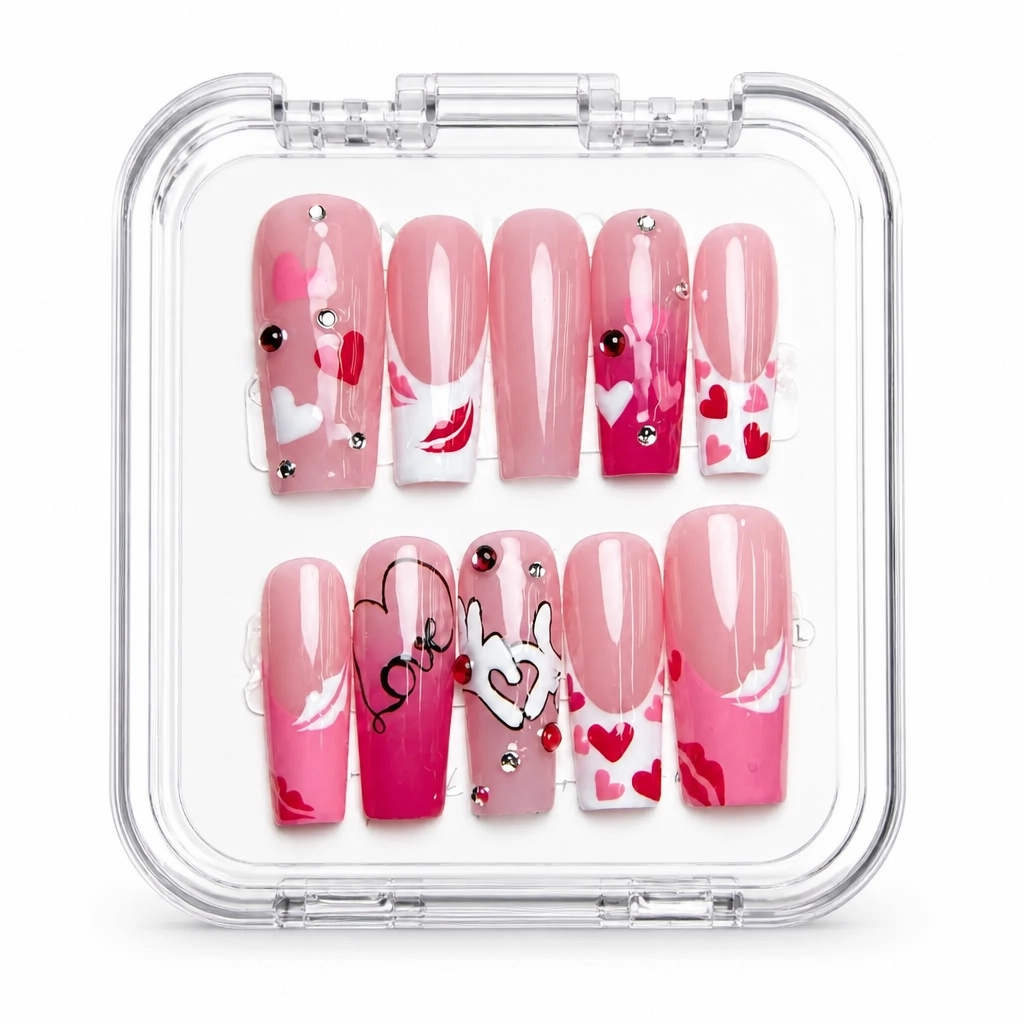 Press-on Nails Wholesale $9.90 Cupid's Whisper by Yabe Vietnam