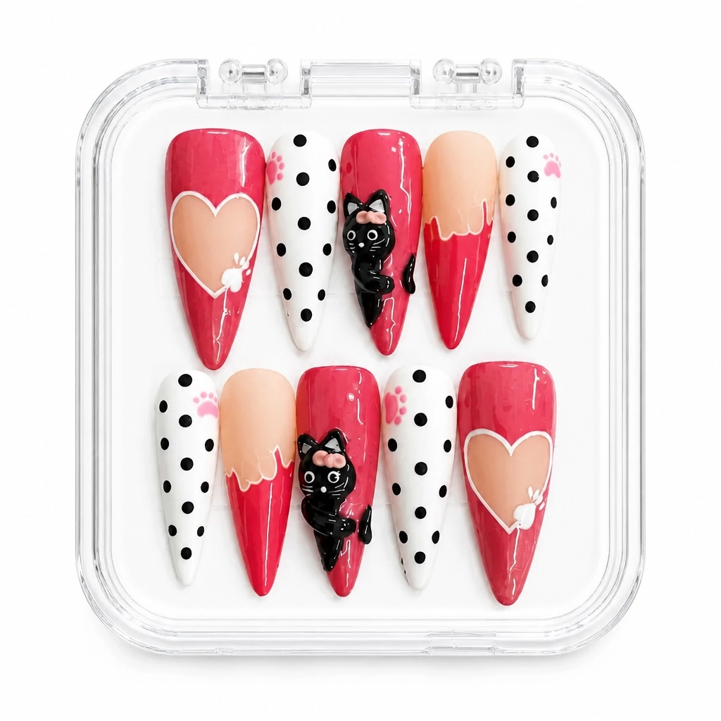 Press-on Nails Wholesale $9.90 Cupid's Kiss by Yabe Vietnam