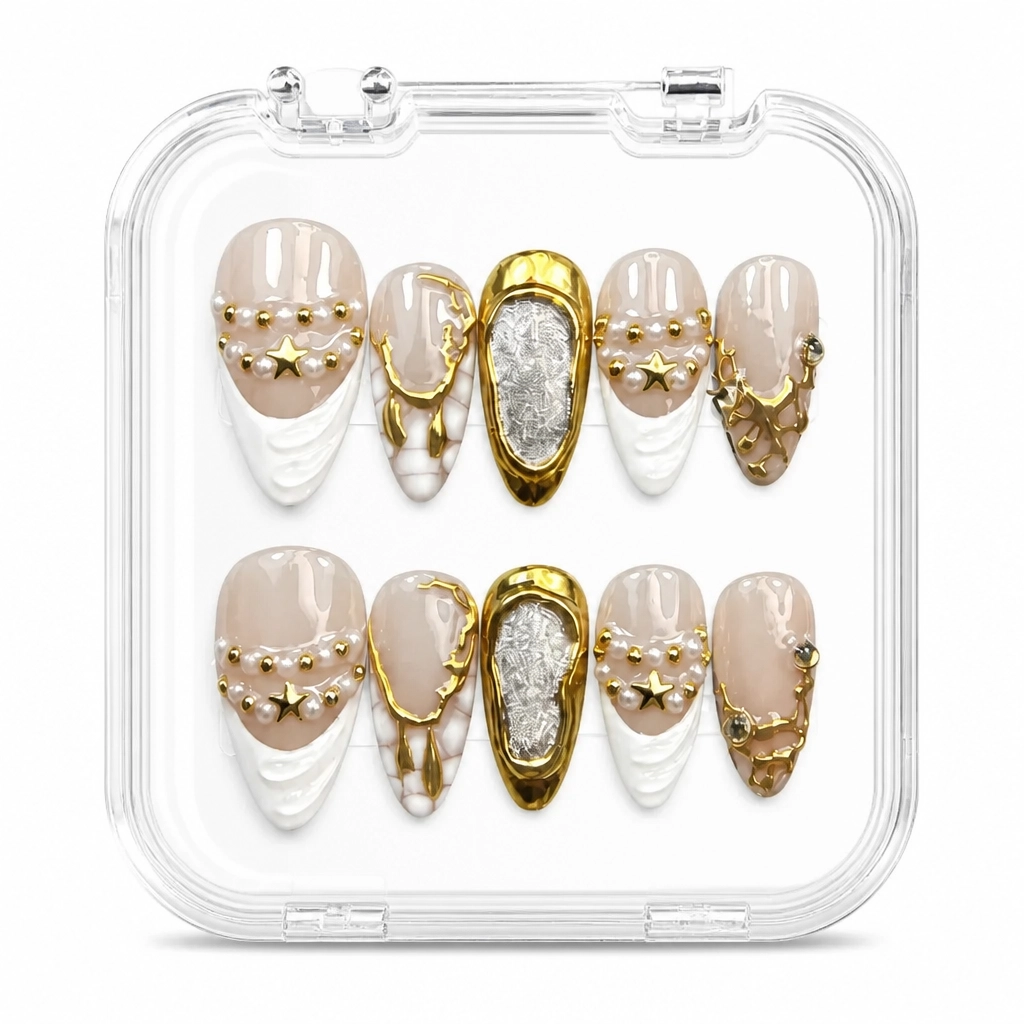 Press-on Nails Wholesale $14.90 Celestial Melt by Yabe Vietnam