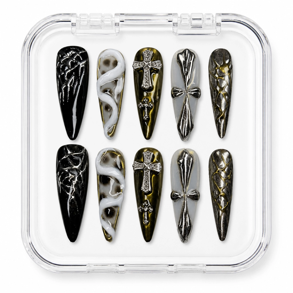 Gothic Chrome Crosses