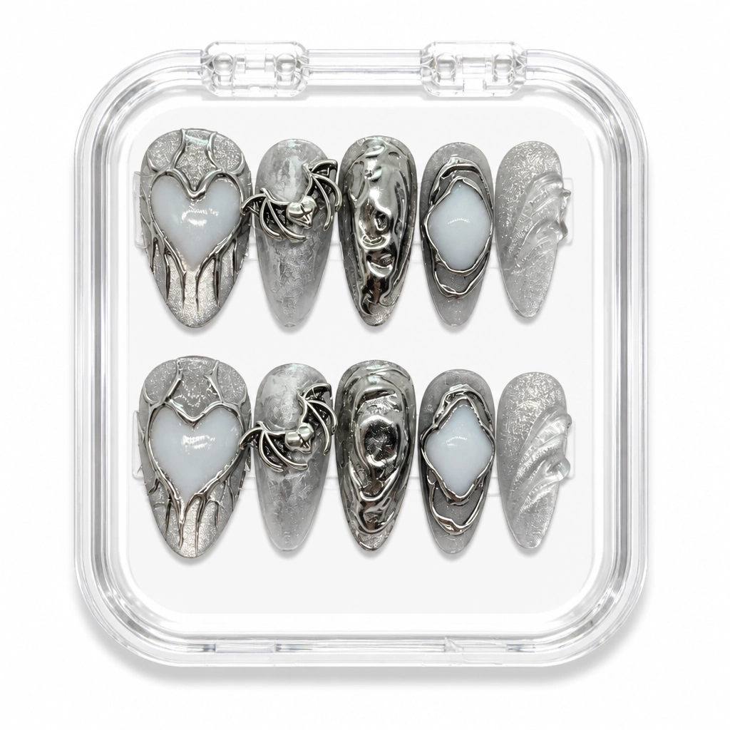 Press-on Nails Wholesale $14.90 Gothic Chrome by Yabe Vietnam