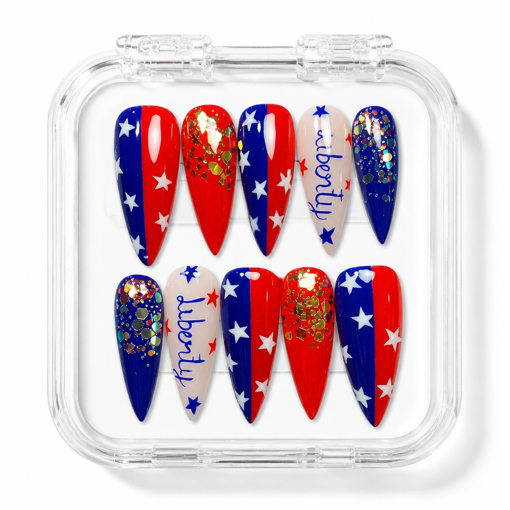 Press-on Nails Wholesale $14.90 Liberty Glamour by Yabe Vietnam