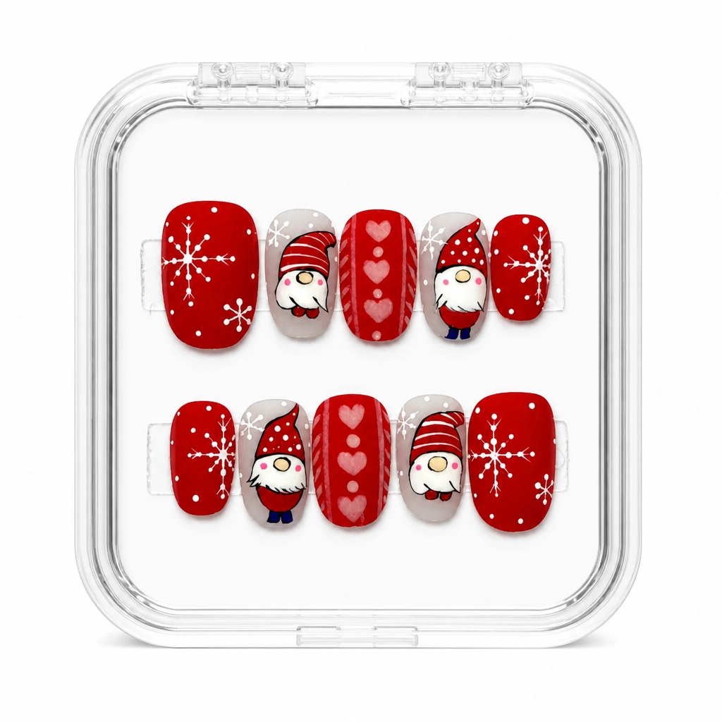Press-on Nails Wholesale $14.90 Nordic Gnome Charm by Yabe Vietnam