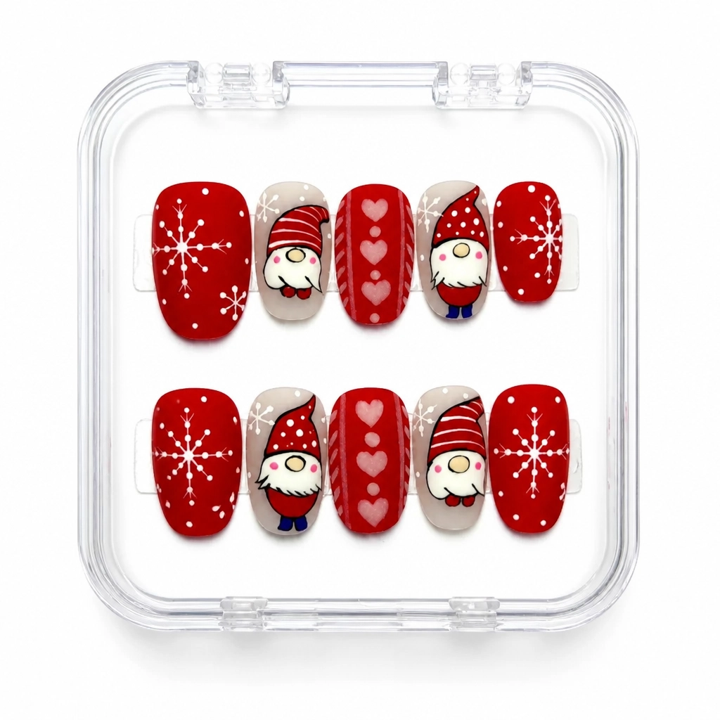 Press-on Nails Wholesale $14.90 Gnome Cozy by Yabe Vietnam