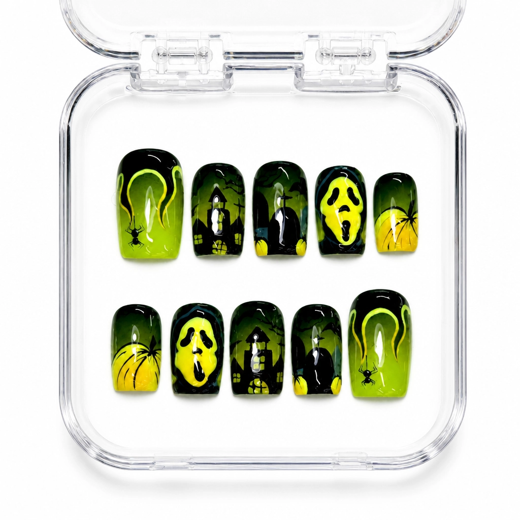 Press-on Nails Wholesale $14.90 Ghostly Glamour by Yabe Vietnam