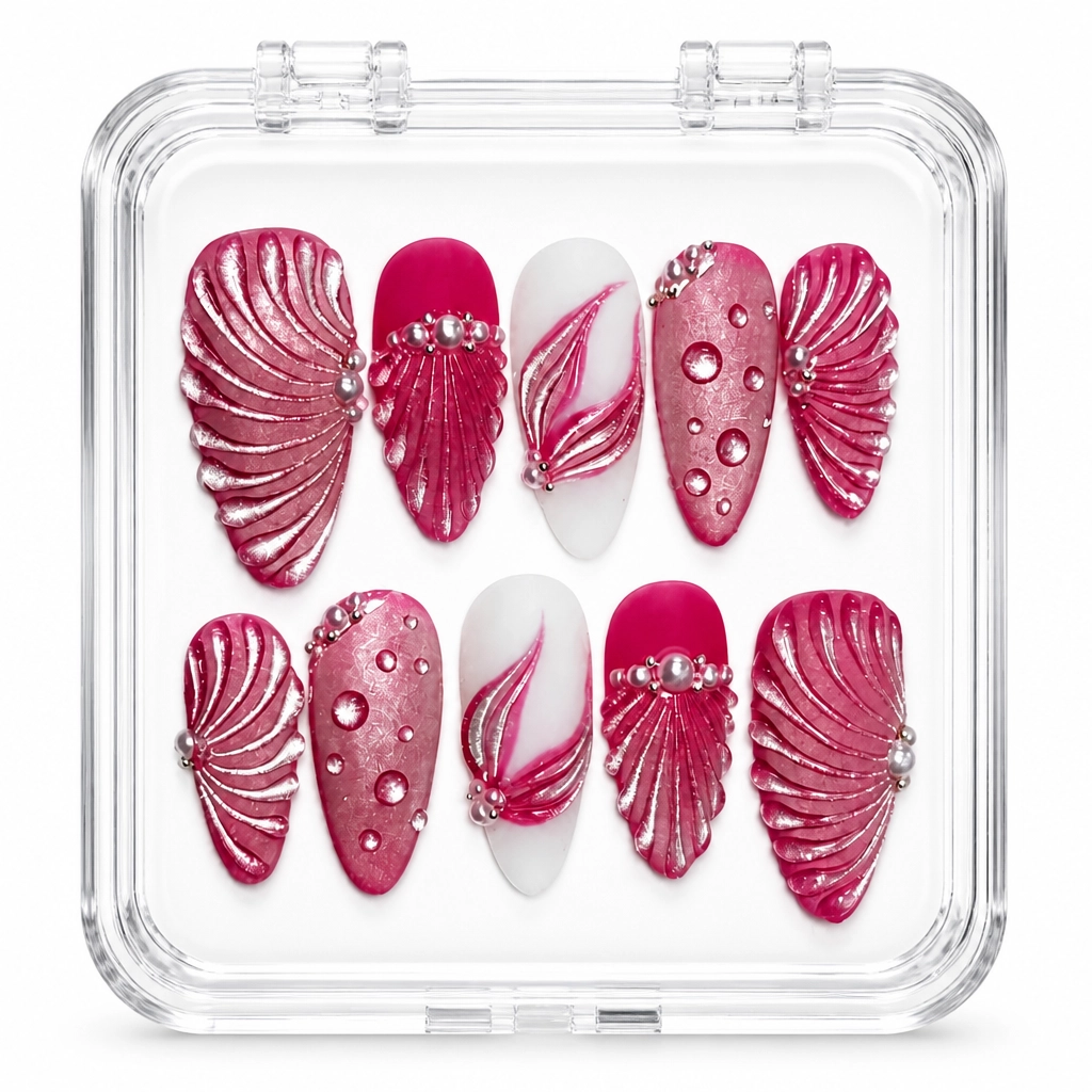 Press-on Nails Wholesale $14.90 Mermaid Bliss by Yabe Vietnam