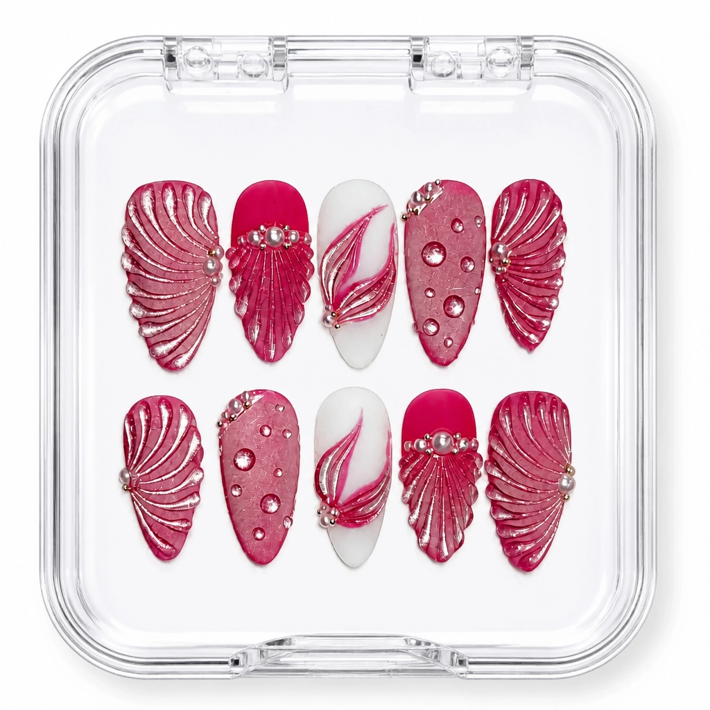 Press-on Nails Wholesale $14.90 Pearl Radiance by Yabe Vietnam